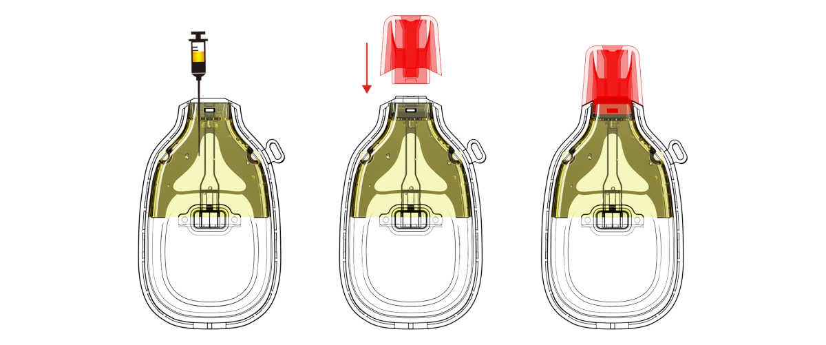 عملية تعبئة زيت مرذاذ الكانابيديول القابل لإعادة الشحن من Mjarnie