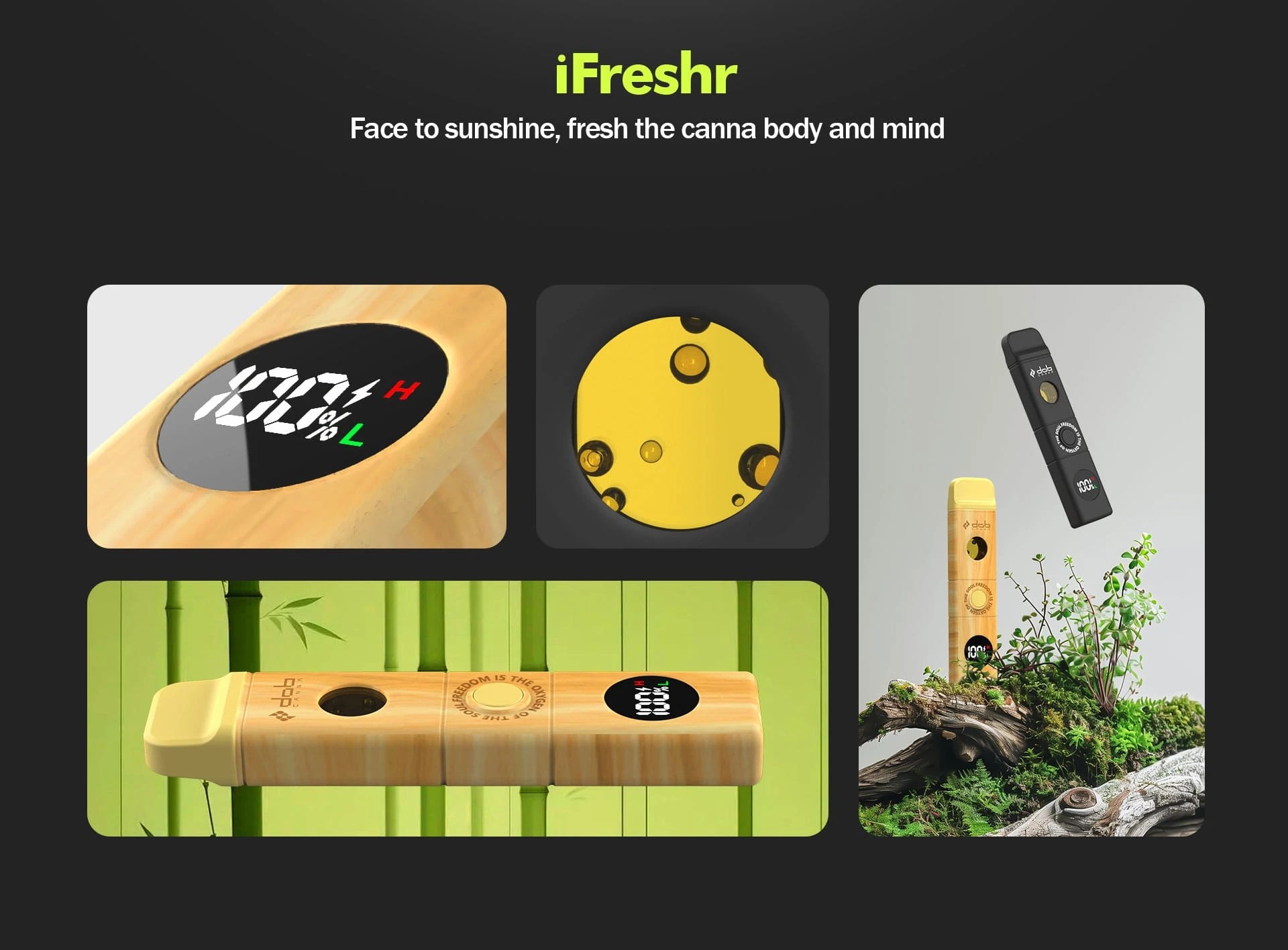 iFreshr Digital CBD Verdampfer Stift