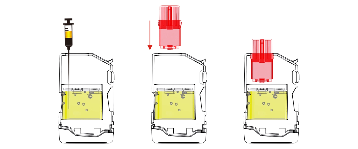 عملية تعبئة المبخر الإلكتروني للسائل الإلكتروني لاتفاقية التنوع البيولوجي القابل للتصرف من McMo