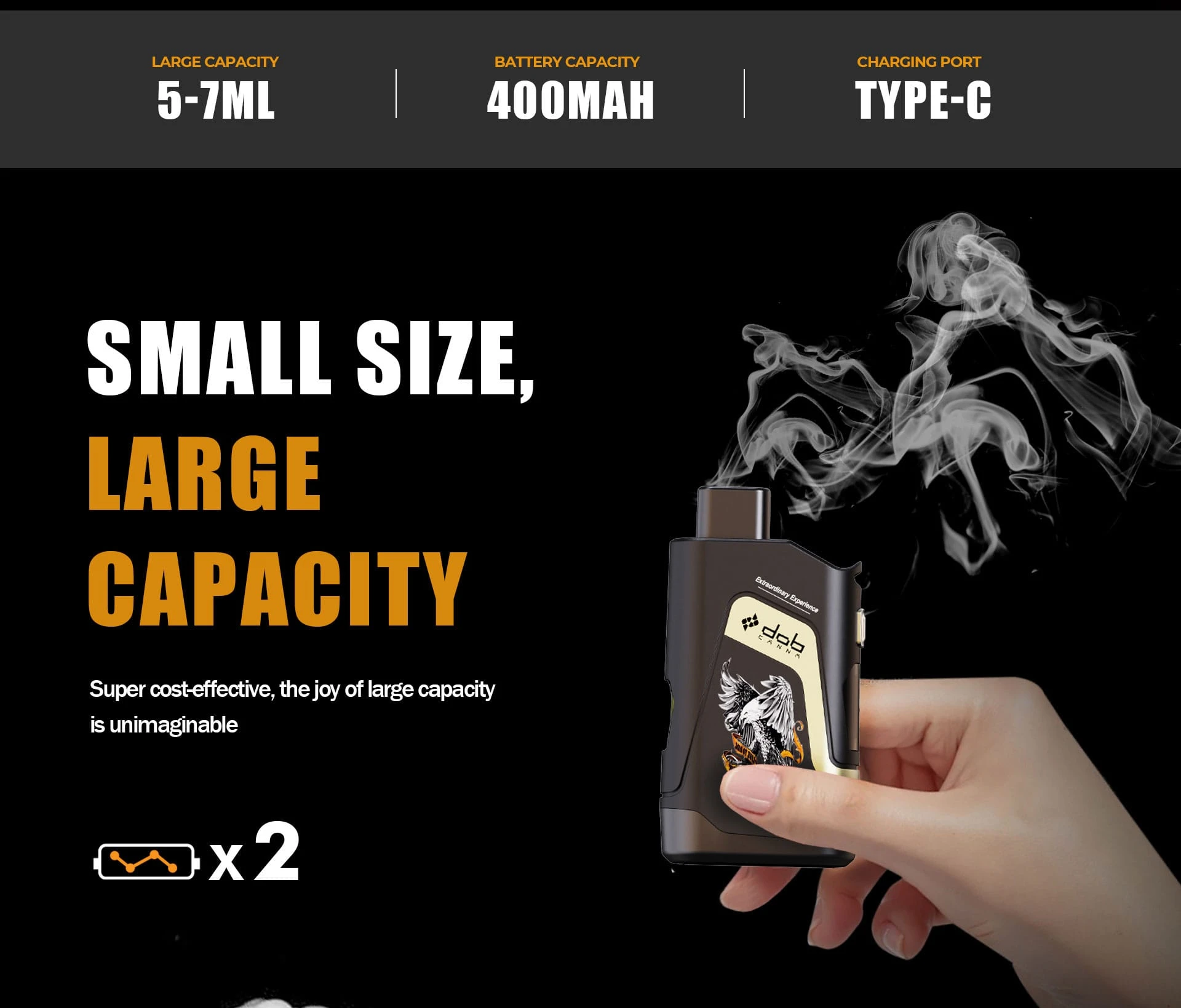 مرذاذ الكانابيديول القابل للتصرف من McMo